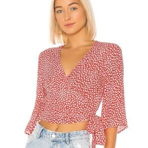 MinkPink Wrap‎ Blouse